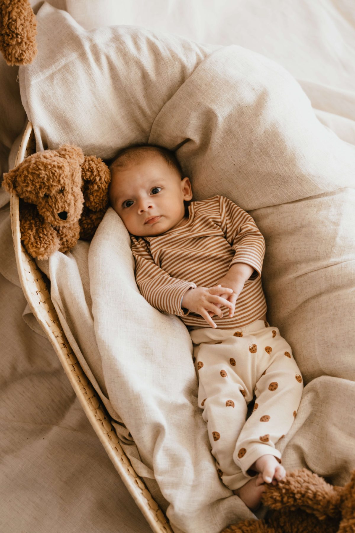 A Tiny Story - Baby t-shirt long sleeve Cookie Stripes - Afbeelding 2