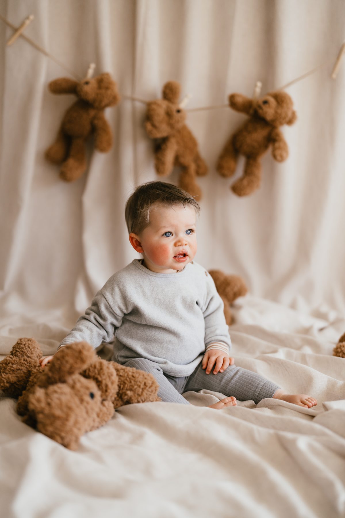 A Tiny Story - Baby pants Steel - Afbeelding 4