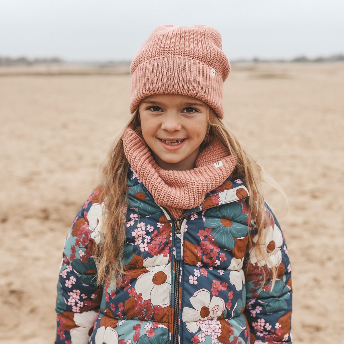 Your Wishes - Solid | Knitted Scarf Rose Dawn - Afbeelding 4