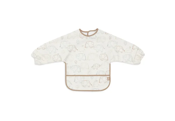 Jollein - Slab Waterproof met Mouw - Elephant Tales