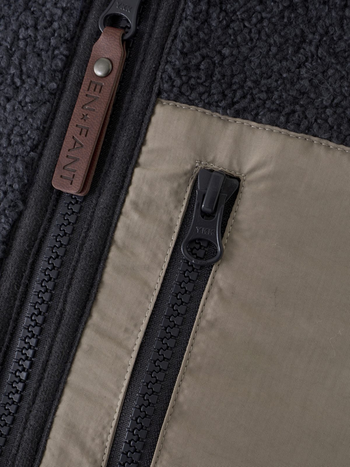 En fant - jacket teddy ebony - Afbeelding 3
