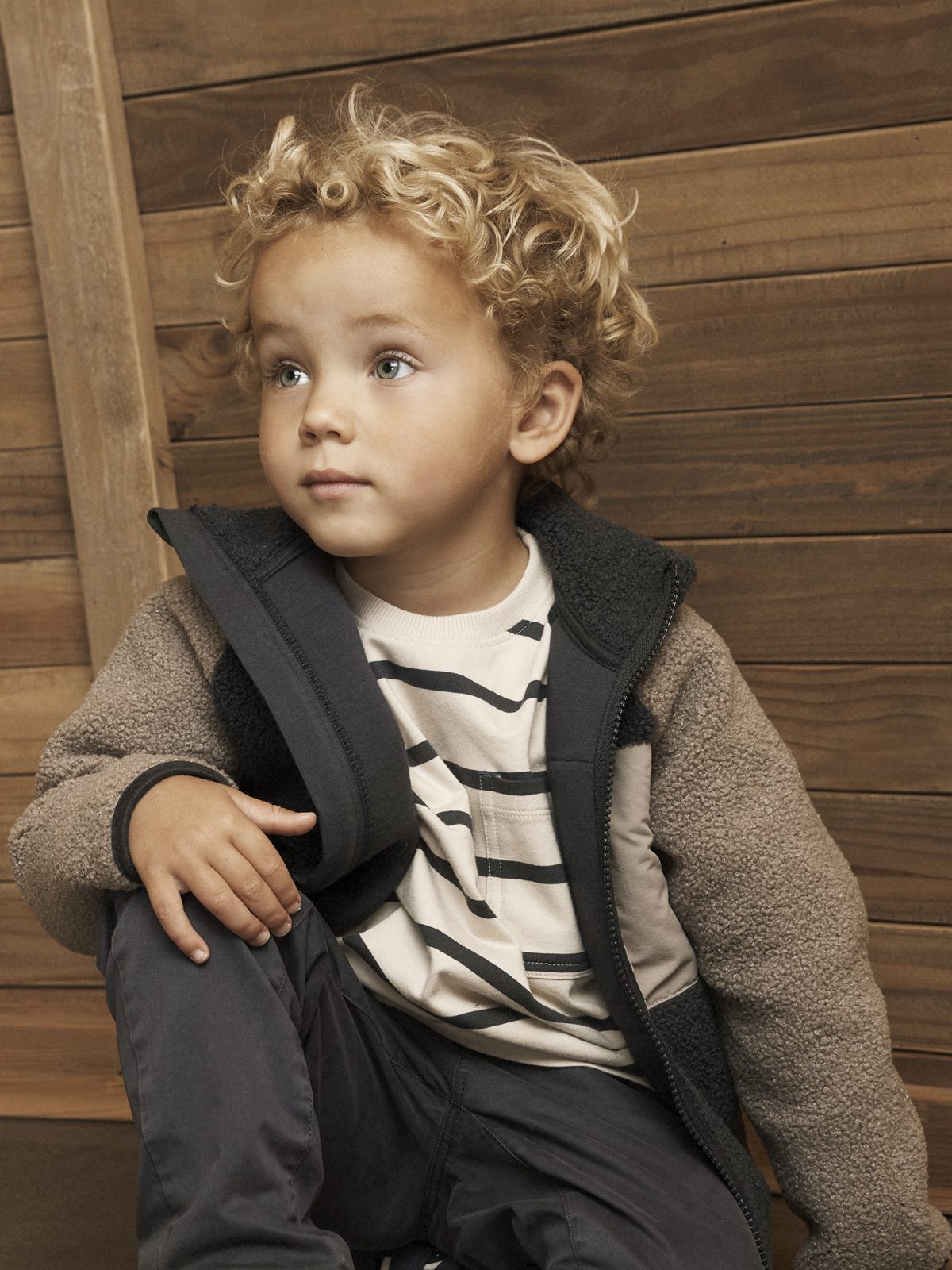 En fant - jacket teddy ebony - Afbeelding 2