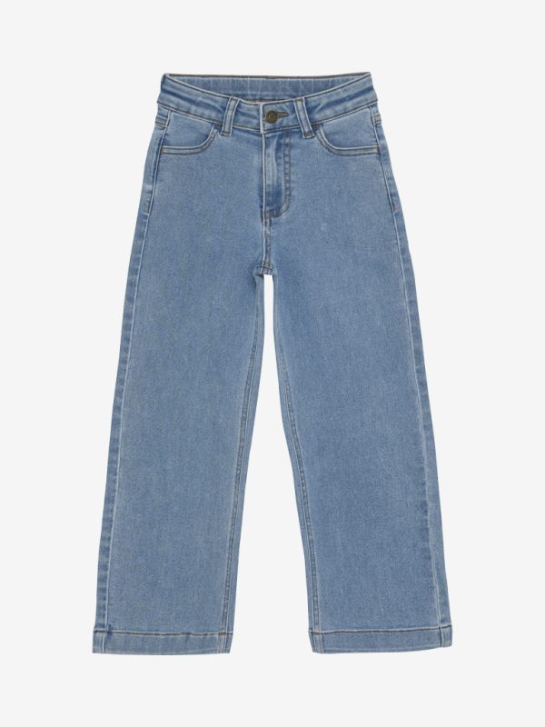 Minymo - Jeans wide loose fit Light dusty blue