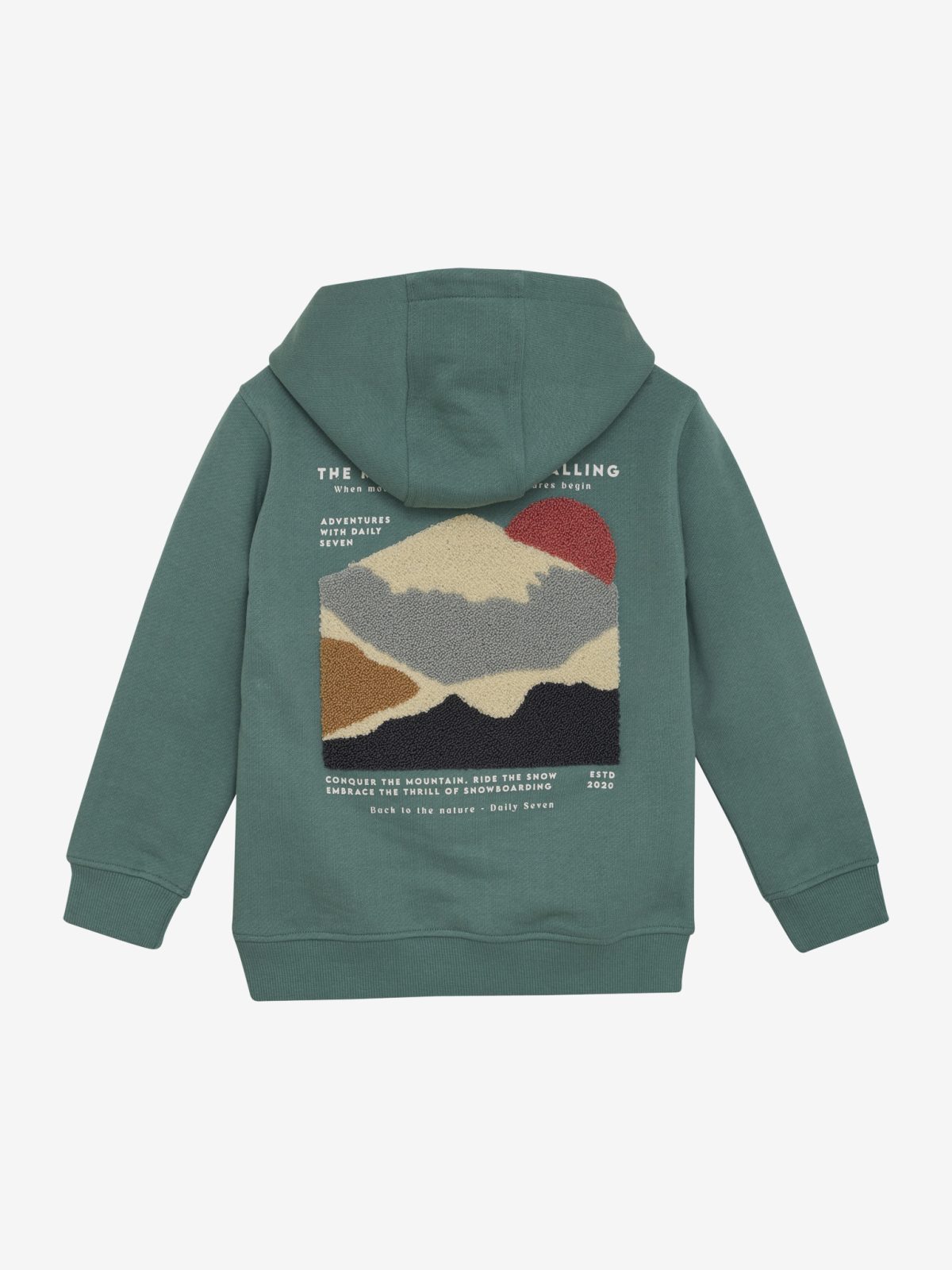 Daily Seven - Hoodie Backprint - Afbeelding 4