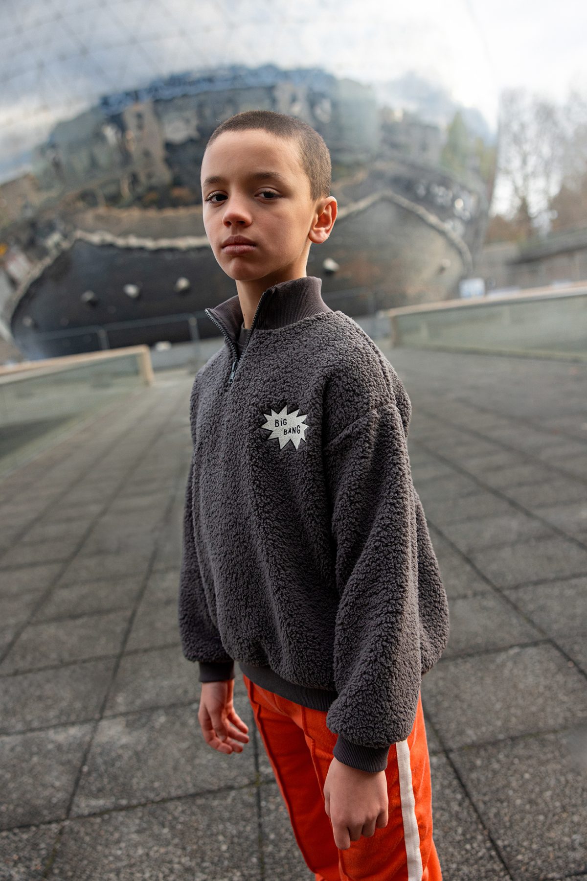 Sproet & Sprout - Teddy anorak sweatshirt - Afbeelding 2
