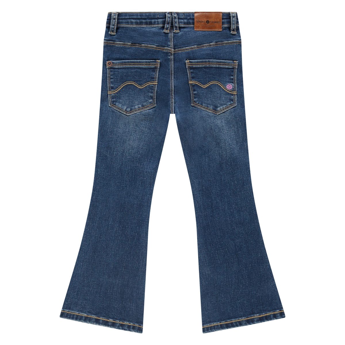 Stains & Stories - girls denim flared - Afbeelding 2
