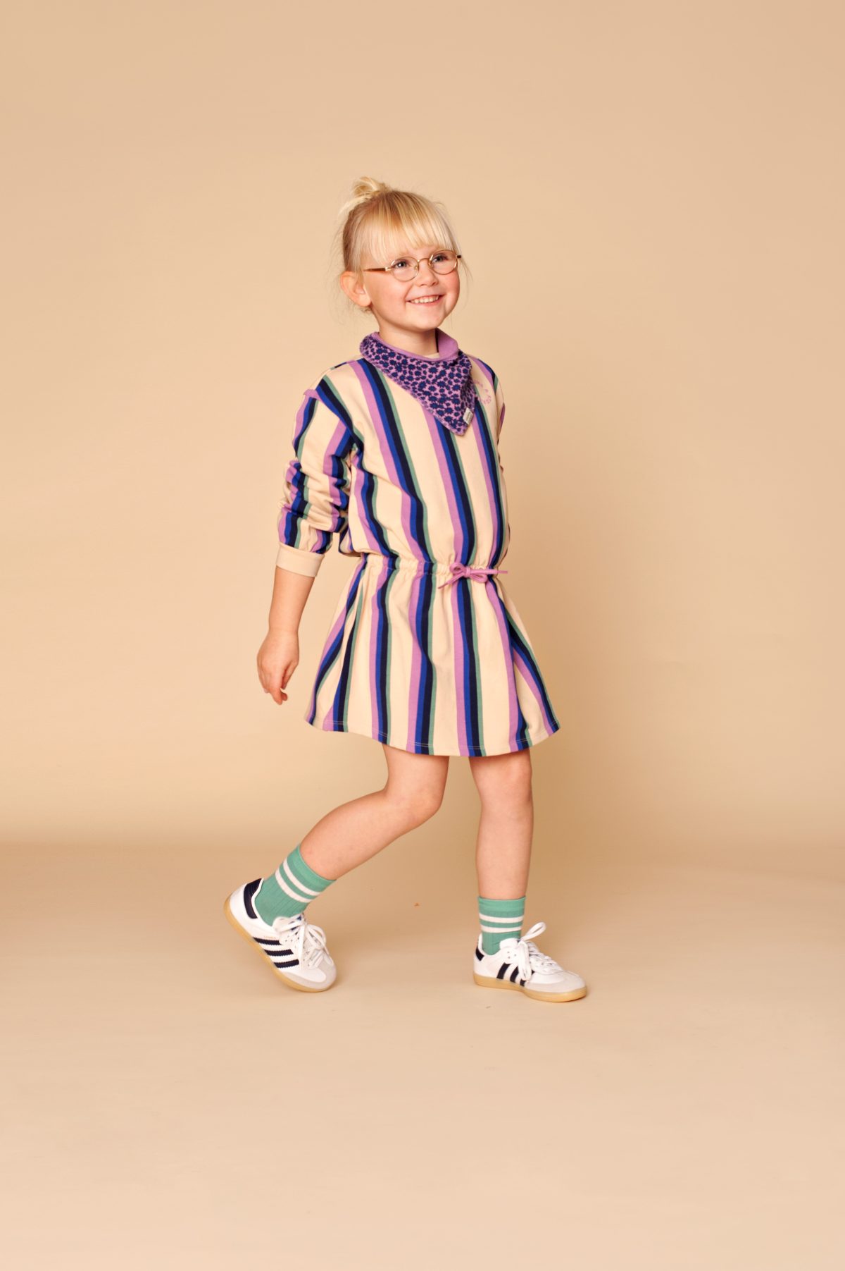 Stains & Stories - girls dress long sleeve - Afbeelding 2