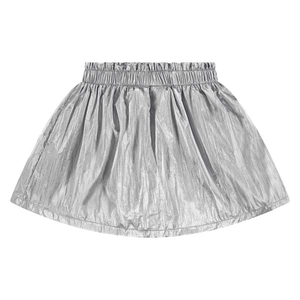 Stains & Stories - girls skirt silver shiny