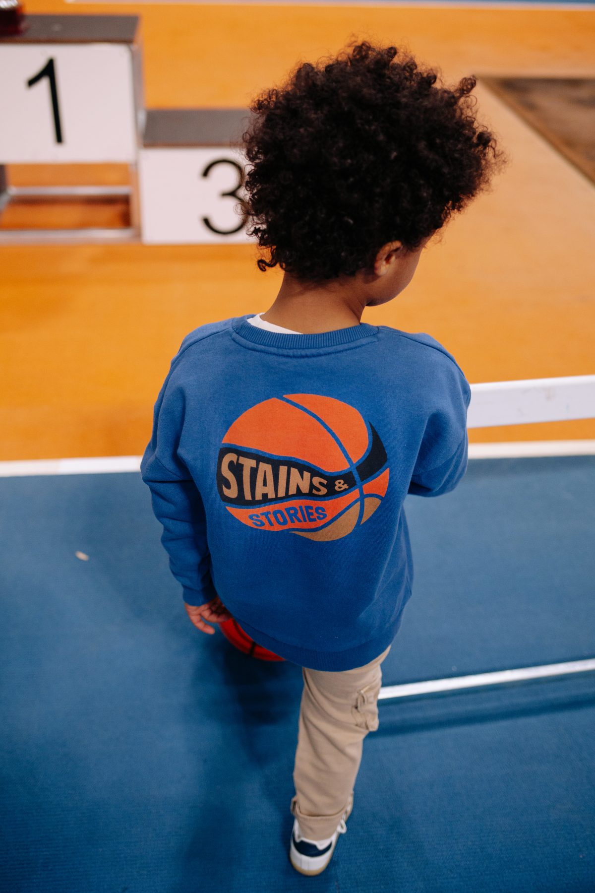 Stains & Stories - boys sweatshirt blue - Afbeelding 2