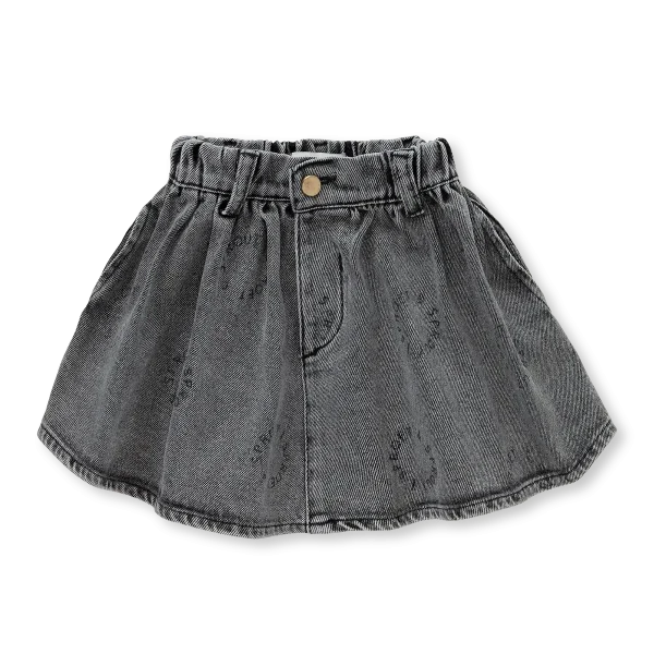 Sproet & Sprout - Denim skirt Sproet print
