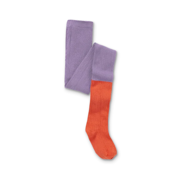Sproet & Sprout - Tights colourblock lavender