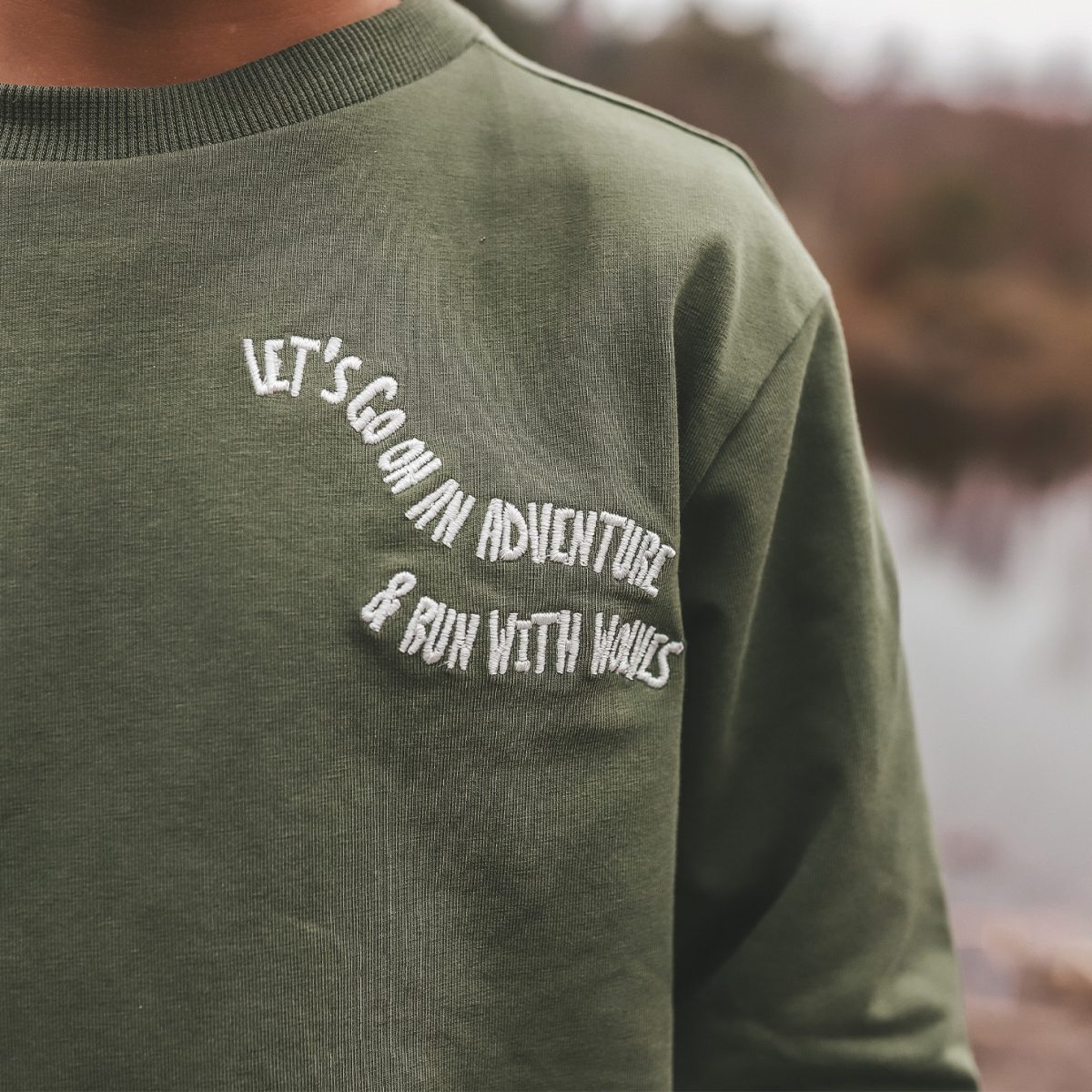 Your Wishes - How You Doin' | Oversized Cuffed Longsleeve - Afbeelding 2
