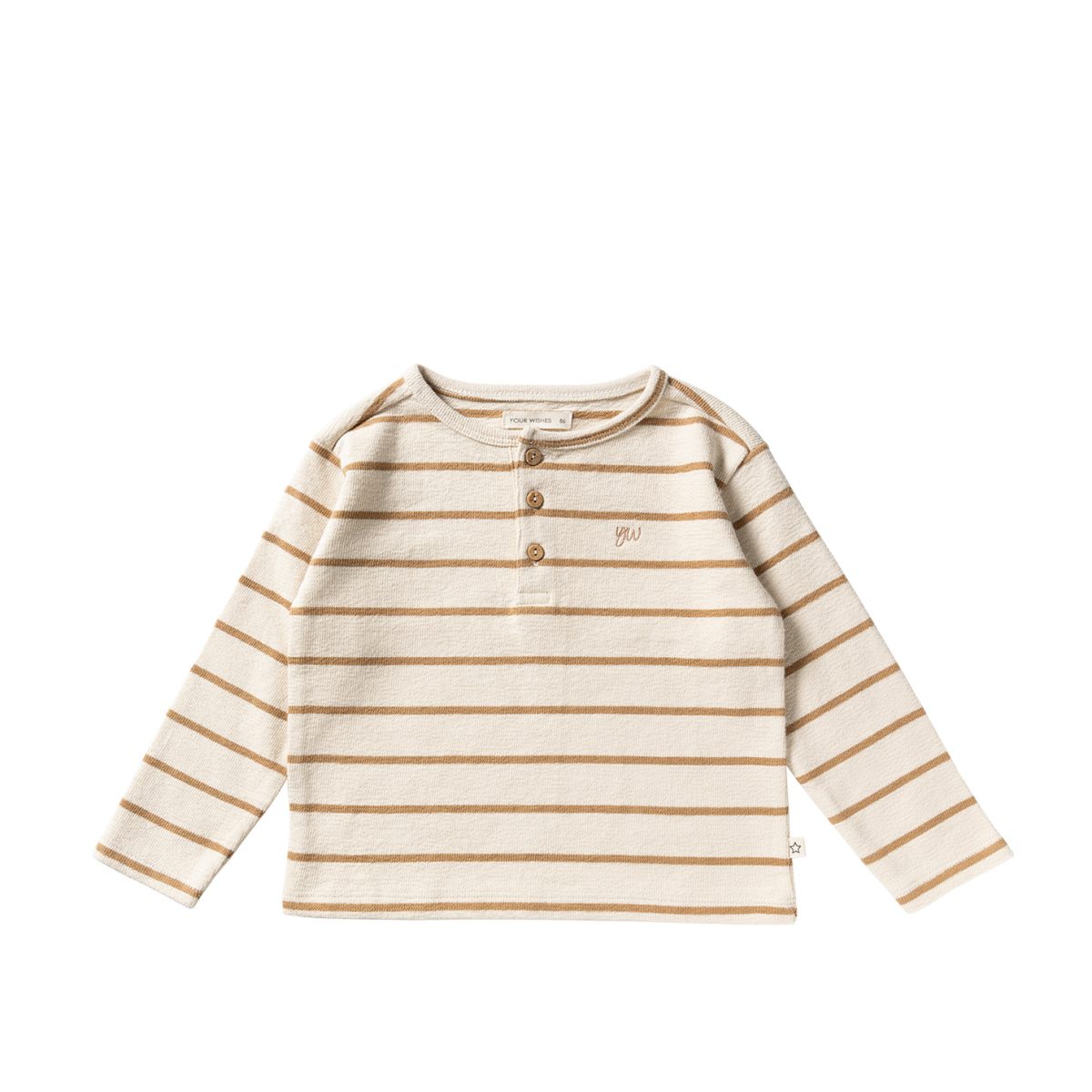 Your Wishes - Stripe Terry | Relaxed Granddad Longsleeve