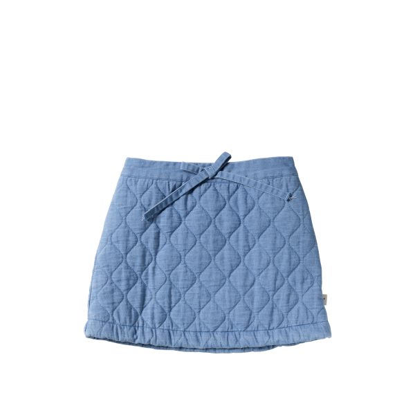 Your Wishes - Quilted Denim | Skirt