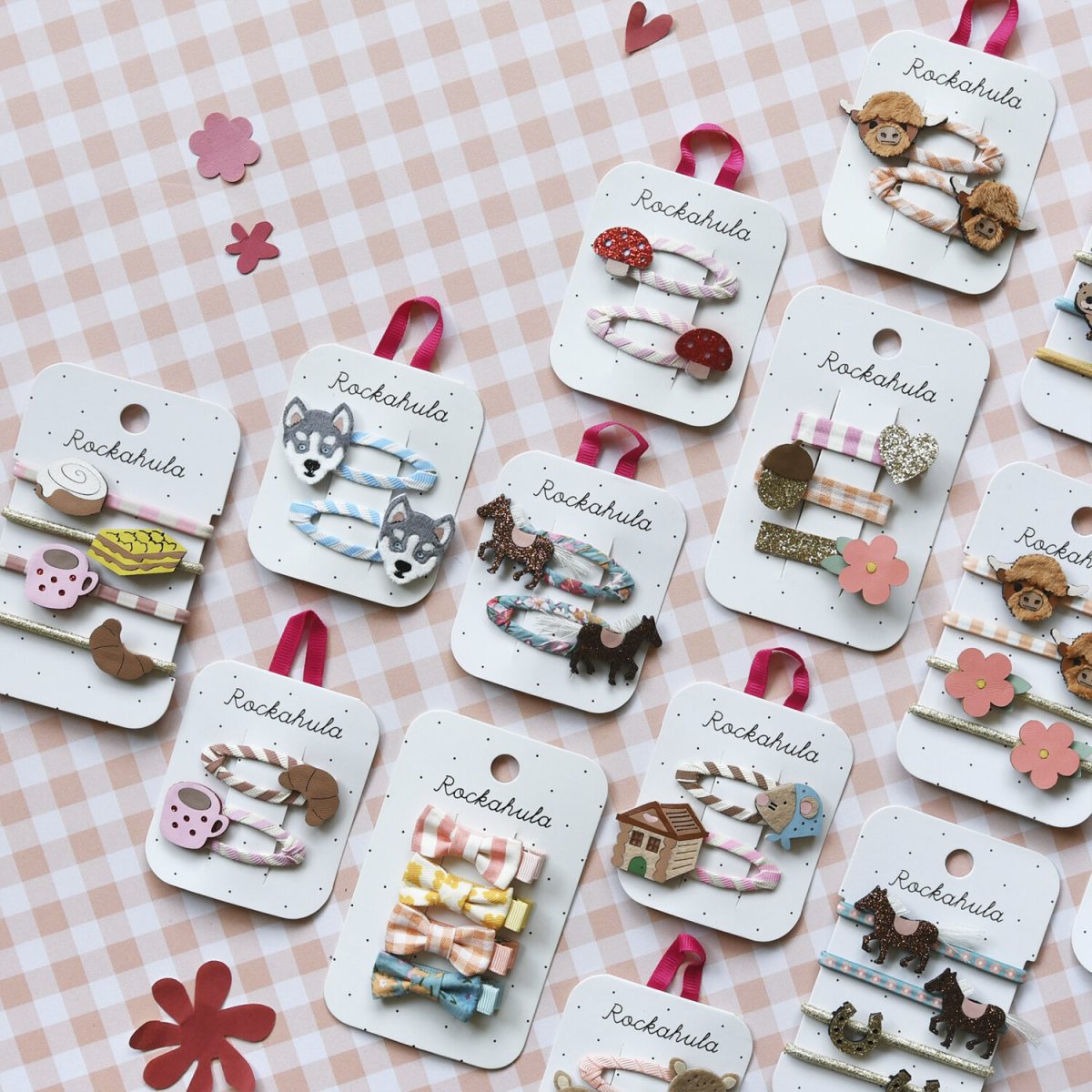 Rockahula - Stripy Toadstool Clips - Afbeelding 2