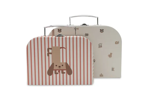 Jollein - Speelkoffertje - Animal Friends - 2 Stuks