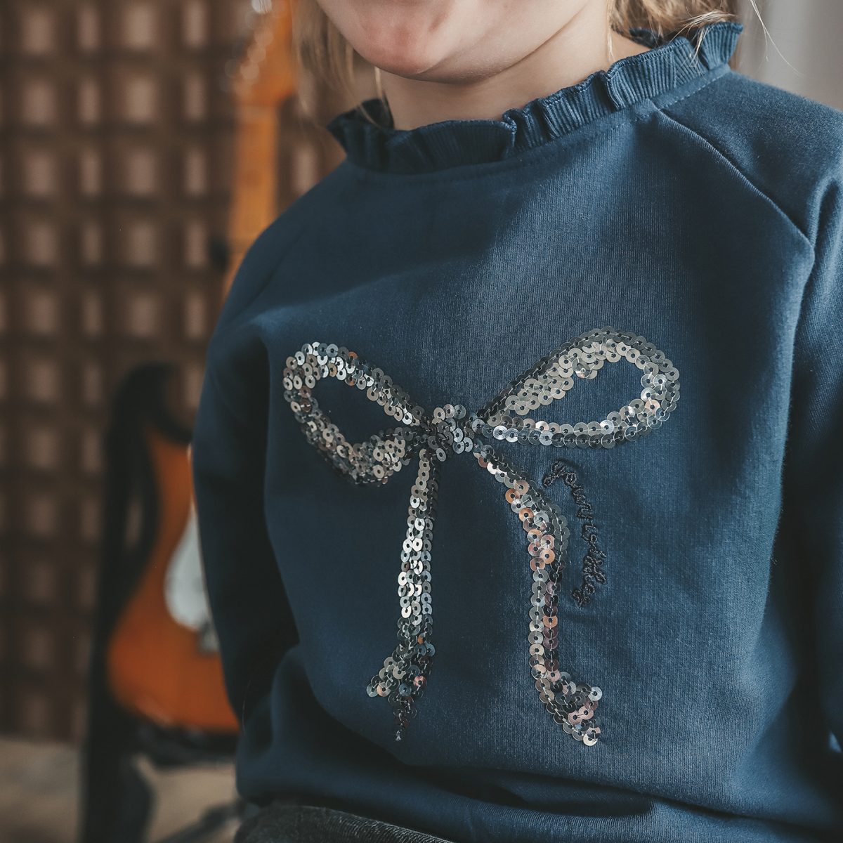Your Wishes - Bow | Ruffle Sweater - Afbeelding 2