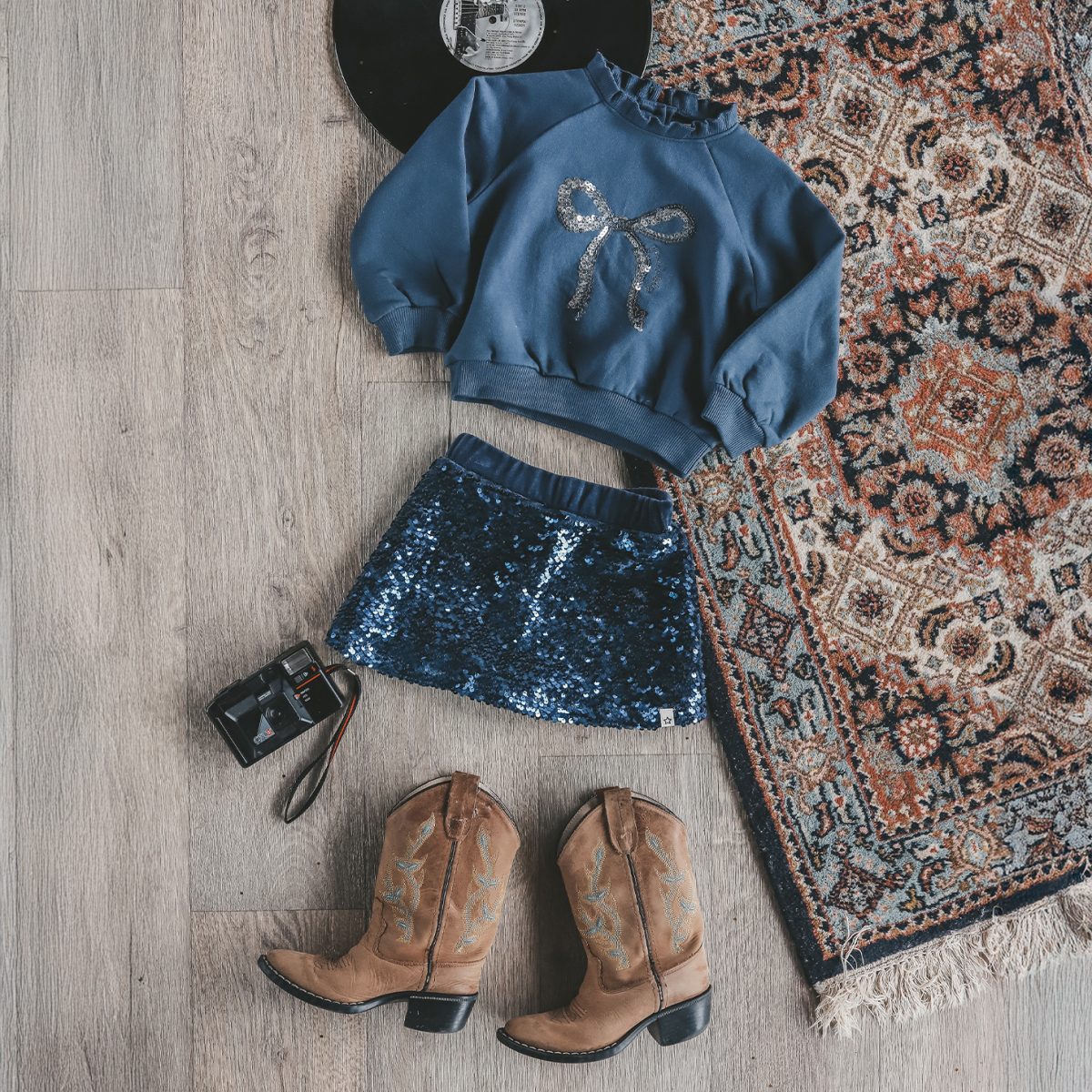 Your Wishes - Sequin | Velvet Skirt - Afbeelding 3