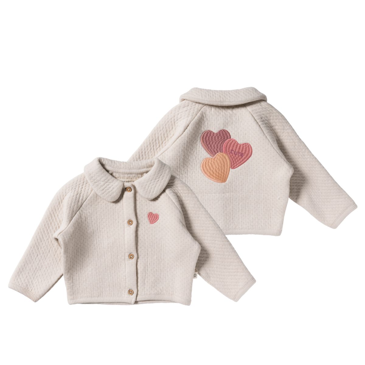 Your Wishes - Quilted Jersey | Cardigan