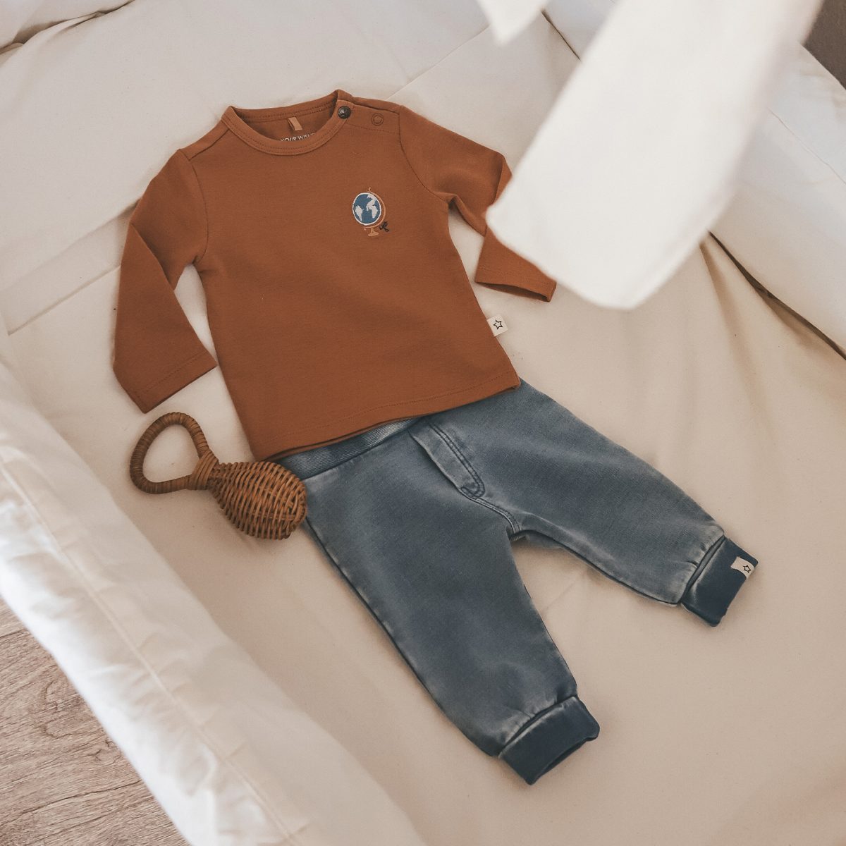 Your Wishes - Knitted Denim | Jogging - Afbeelding 2