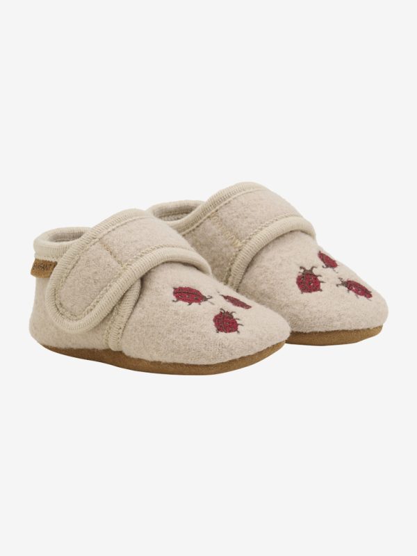 En Fant - Wool Slippers w. Embroidery