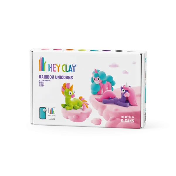 Hey Clay - Rainbow Unicorns 6 cans