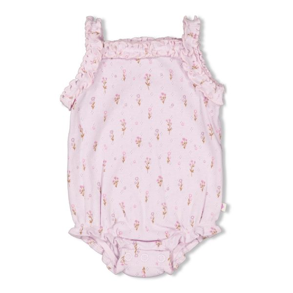 Feetje - Romper pointelle rib AOP - Flower Ranch